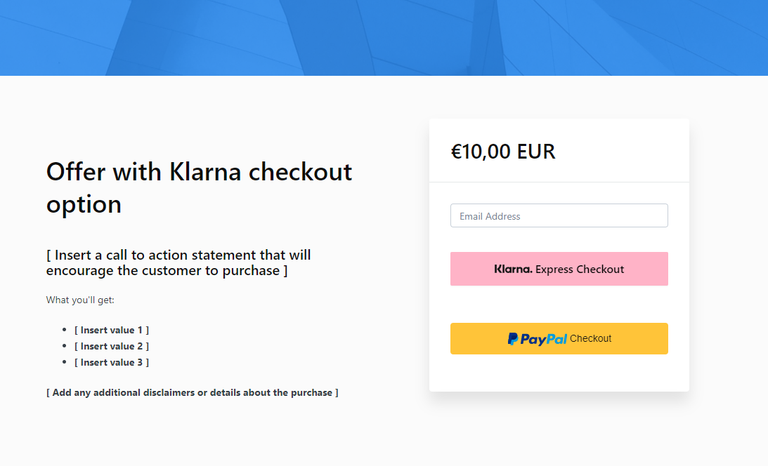 Setting up your Kajabi website to take payments with Klarna