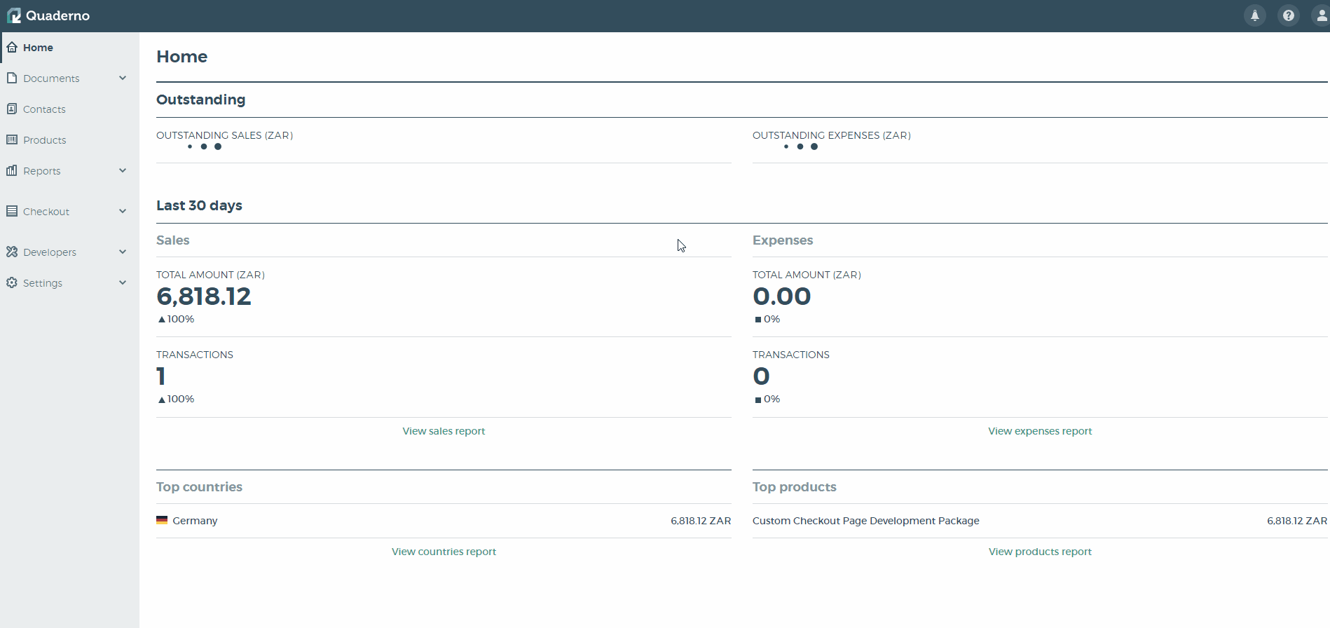 finding your Quaderno kajabi integration