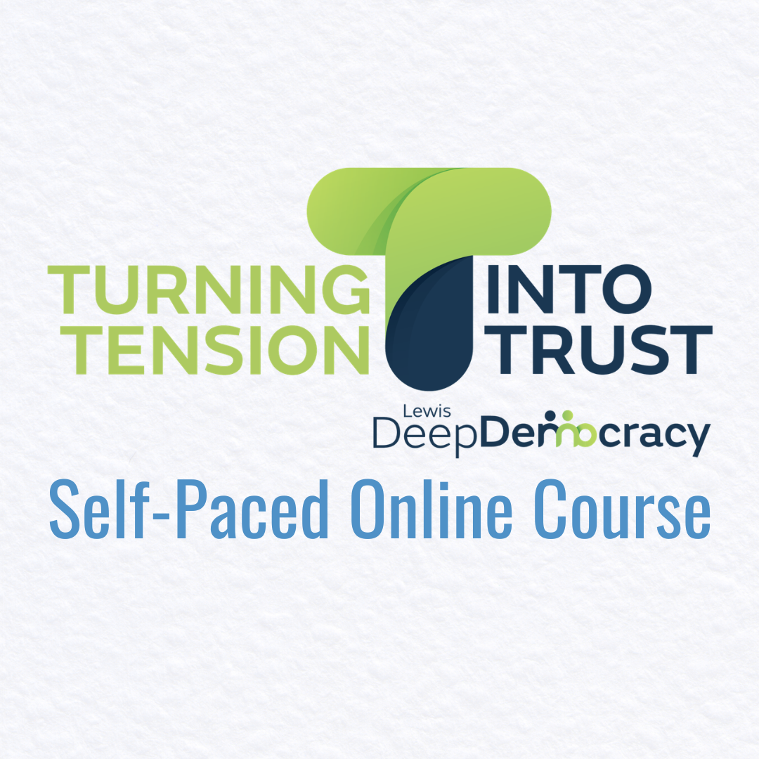 Turning Tension Into Trust